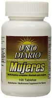 Uno Diario Women Multivitamin Tablets, 100-Count (Pack of 3)