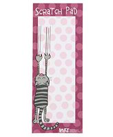 Cat Nap Magnetic Animal Print Notepad by LazyOne | 50 Easy Tear Off Sheets Of Paper (ONE SIZE)