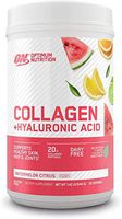 Collagen Peptides Powder By Optimum Nutrition, Vitamin C & D for Immune Support, 20g Hydrolyzed Collagen with Hyaluronic Acid, Watermelon Citrus, 28 Servings, Supports Healthy Skin, Hair & Joints
