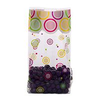 Polka Dots Cello Bags 3-1/2" X 2" X 7 1/2" Halloween - 1.2 mil Thick