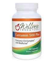 Curcumin 500 Plus - Highest Potency 95% Curcuminoids, Curcumin C3 Complex with BioPerine for Max Absorption (500mg, 90 Capsules)