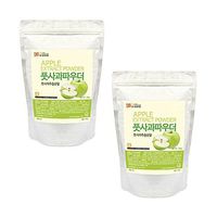 Green Apple Extract Powder 2 Pack Natural 100% Pure Fresh Dietary Fiber Vitamin C Total 400g
