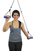 Blue Jay Move Those Shoulders Overdoor Shoulder Pulley with Door Bracket - Improves Range of Motion, Blue Foam Handles, Door Bracket, Fully Assembled – Arm and Shoulder Exercisers