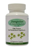 Jiaogulan - The Immortality Herb Capsules, Nature's Powerful Adaptogen & Antioxidant, Control Weight and Reduce Stress, Boost Immune System and Enhance Cardiovascular Function. by: Jagulana Herbal