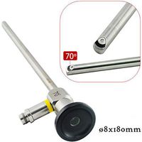 funwill 70°ø8x180mm Rigid Sinus Camera Connector Fit for Storz Stryker Olympus