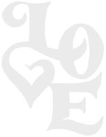 hBARSCI Love Vinyl Decal - 5 Inches - for Cars, Trucks, Windows, Laptops, Tablets, Outdoor-Grade 2.5mil Thick Vinyl - White