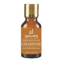 Premium Aromatherapy Cedarwood Essential Oil 100% Organic Pure Undiluted Therapeutic Grade Scented Oils - 10ml for Diffuser, Relaxation, Skin Therapy, Spa & Home