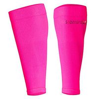 Graduated Calf Compression Sleeves (Small, Neon Pink)