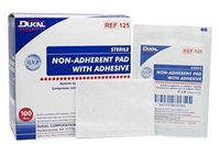 Economy Non-Stick Adhesive Pads with Adhesive, 2" x 3"
