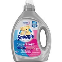 Snuggle Liquid Fabric Softener, SuperFresh Spring Burst, Eliminates Tough Odors, 150 Loads