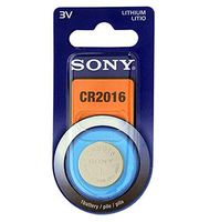 Sony CR2016 3V Lithium Coin Cell Battery (1 Retail Pack)