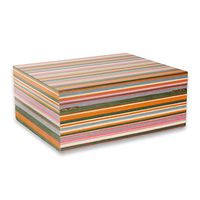 Cigar Humidor Desktop Cigar Box Cigarette Case ，cedar Wood Lined Cigar Cabinet with Humidifier and Hygrometer Thickened Sealed Cigar Humidor, Large Capacity Can Accommodate 20 Cigars, Men's Gift Box W