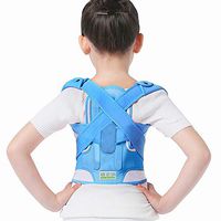 Adjustable Posture Corrector Children Kids Belt Back Chest Shoulder Supporting Correct Brace for Unisex Adult