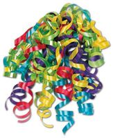 Splash Curly Bows, 1/4" Wide x 36" Long, 12 Strands