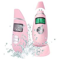 WanZhuanK Beauty Equipment, Skin Moisture Testing Equipment,Led Display Screen Skin Health Monitoring of Moisture Oil Face Care,Pink