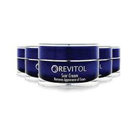 Revitol Scar Removal Cream – Effective with All Skin Types and Scar Types Including Acne Scars, Keloid Scars, Surgical, and More! Help Restore Your Skin Fast with our All-Natural Lotion ~ 5 Jars