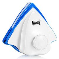 WJUKC Double-Sided Glass Cleaner Wipe Double-Layer Hollow Window Cleaner Glass Wiper Brush Glass Cleaner Glass Cleaning Tool Household Glass Cleaning Artifact