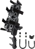 RAM MOUNTS (RAM-B-174-UN4 Combination Brake/Clutch Reservoir U-Bolt Mount with Universal Finger-Grip Holder