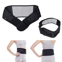 villeur Adjustable Self-Heating Magnetic Therapy Waist Support Brace Massager Strap Hip & Waist Supports