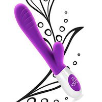 Massager 49x Powerful Extreme Power Multi-Speed Cordless USB Rechargeable Waterproof Handheld Body (Purple)