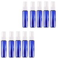 10 Pcs 30ML Blue Spray Bottle Sunshade Bottle Spray Plastic Aroma Mosquito Repellent Spray