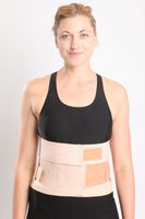 Bravo Breathable Elastic Strapping Abdominal Binder for Lumbar-Sacral Support (Medium)