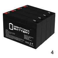 Mighty Max Battery 6V 7Ah Replacement for MK ES7-6 Wheelchair Battery - 4 Pack Brand Product