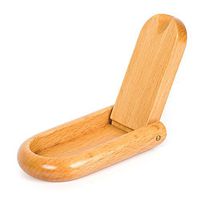 Solid Wood Wooden Collapsible Smoking Pipe Stand Rack Holder for 1 Smoking Pipe