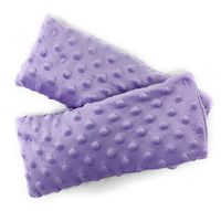 Solayman’s Natural Lavender Infused Eye Pillow for Yoga, Meditation, Relaxation, Headache, Stress Relief- Set of 2 - Purple Bubble Fleece