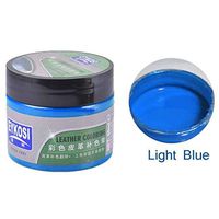 vmree Leather Conditioner–Renew, Restore & Repair Color to Faded and Scratched Leather,8 Color Choices,Use on Leather Apparel,Furniture, Auto Interiors, Shoes,Bags and Accessories (Light Blue, 50ml)