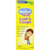Hyland's, 4 Kids Cold 'n Cough, Ages 2-12, 4 fl oz (118 ml)