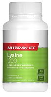 Nutra-Life L-Lysine 1200mg 60 Tablets