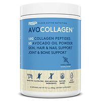 RSP AvoCollagen - Hydrolyzed Collagen Peptides, Collagen Powder Plus Healthy Fats, Keto and Paleo Friendly, Gluten Free 20 Servings (Vanilla)