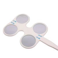 SUNWIN Optical Flipper Optometry Plastic Flip Trial Lens (-0.25D~+0.25D)