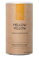 Mellow Yellow Superfood Mix by Your Super, Plant Based Stress Reduction, Anti-inflammatory, Essential Vitamins, Minerals, Antioxidants, Non-GMO, Organic Ingredients