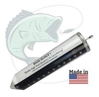 Scout-a-Bout Bass Fish Finder Essential Gear Accessories and Gift Ideas for Men Fishing Thermometer