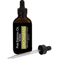 Pure Essential Oil Works Lemongrass Oil, 100% Pure, Natural, Paraben-Free and Therapeutic Grade with Dropper Cap, 4 Ounces