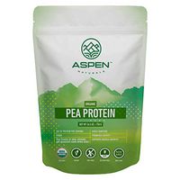 Aspen Naturals Organic Pea Protein - 26.5 oz. Unflavored, Plant Based, Gluten Free, Non-GMO Vegan Protein Powder. Supports Muscle Growth and Recovery. Keto & Low Carb