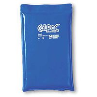 ColPac 00-1506 Reusable Half Size Blue Vinyl Cold Pack, Remain Pliable and Soft, 7" Length x 11" Width