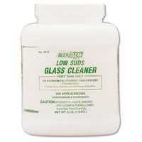 Diversey 990241 Beer Clean Glass Cleaner, Unscented, Powder, 4 lb. Container