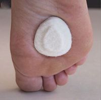 Dr. Jill's Small Skived Metatarsal/Neuroma Pads 1/4 (10 Pads)