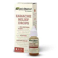 Natural Earache Drops for Ear Infection Prevention, Pain Relief, Swimmer's Ear - Homeopathic, Holistic, Vegan Herbal Ear drops for Adults, Children - Made in USA, Healthy, Safe for Kids