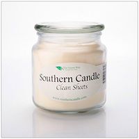 Clean Sheets 16 oz Decorator Jar Natural Soy Wax Candle