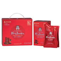 KGC Cheong Kwan Jang [Korean Red Ginseng Hong Sam Won] Caffeine Free Energizing Wellness Drinks, Immune System Support Booster, Energy Supplement, No-Artifical Color - 500ml per Pouch (60 Count)