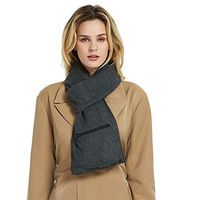 USB Heated Scarf, Rechargeable Heating Scarf, Neck Heating Pad Shawl Warm Neck