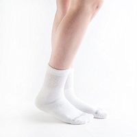 Doc Ortho Ultra Soft Loose Fit Diabetic Socks, 6 Pairs, 1/4 Crew