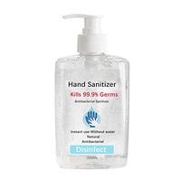NRUTUP Hand Sanitizer Gel, Washless Hand Soap Gel, 300ML Super-Large Capacity Household Cleaning Gentle Hydrating Hand Sanitizer Soothing Gel,Non-irritating,Pump Bottle
