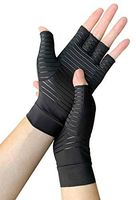 Arthritis Compression Gloves Copper Arthritis Gloves Women & Men for Osteoarthritis,Arthritis,Tendonitis and Typing-Rapid Recovery and Pain Relief for All Lifestyles(Pair) (S)
