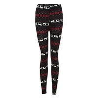 Women Leggings, Forthery Women Soft High Waist Printed Stretchy Pants Leggings (Free Size, B)