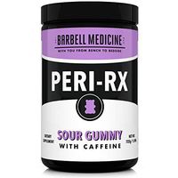 Barbell Medicine, Peri-Rx Post & Pre-Workout Powder with Caffeine, BCAA, Creatine Monohydrate, Beta Alanine, Citrulline Malate, HMB, Betaine Anhydrous, Sour Gummy Flavor, 687g
